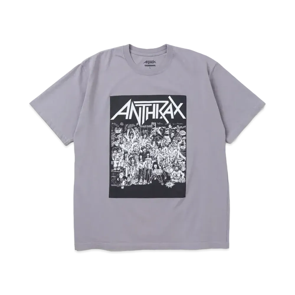 NEIGHBORHOOD x ANTHRAX Tee SS-2 "Gray"