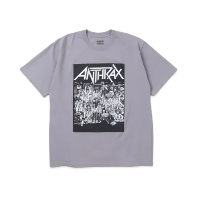 NEIGHBORHOOD x ANTHRAX Tee SS-2 "Gray"