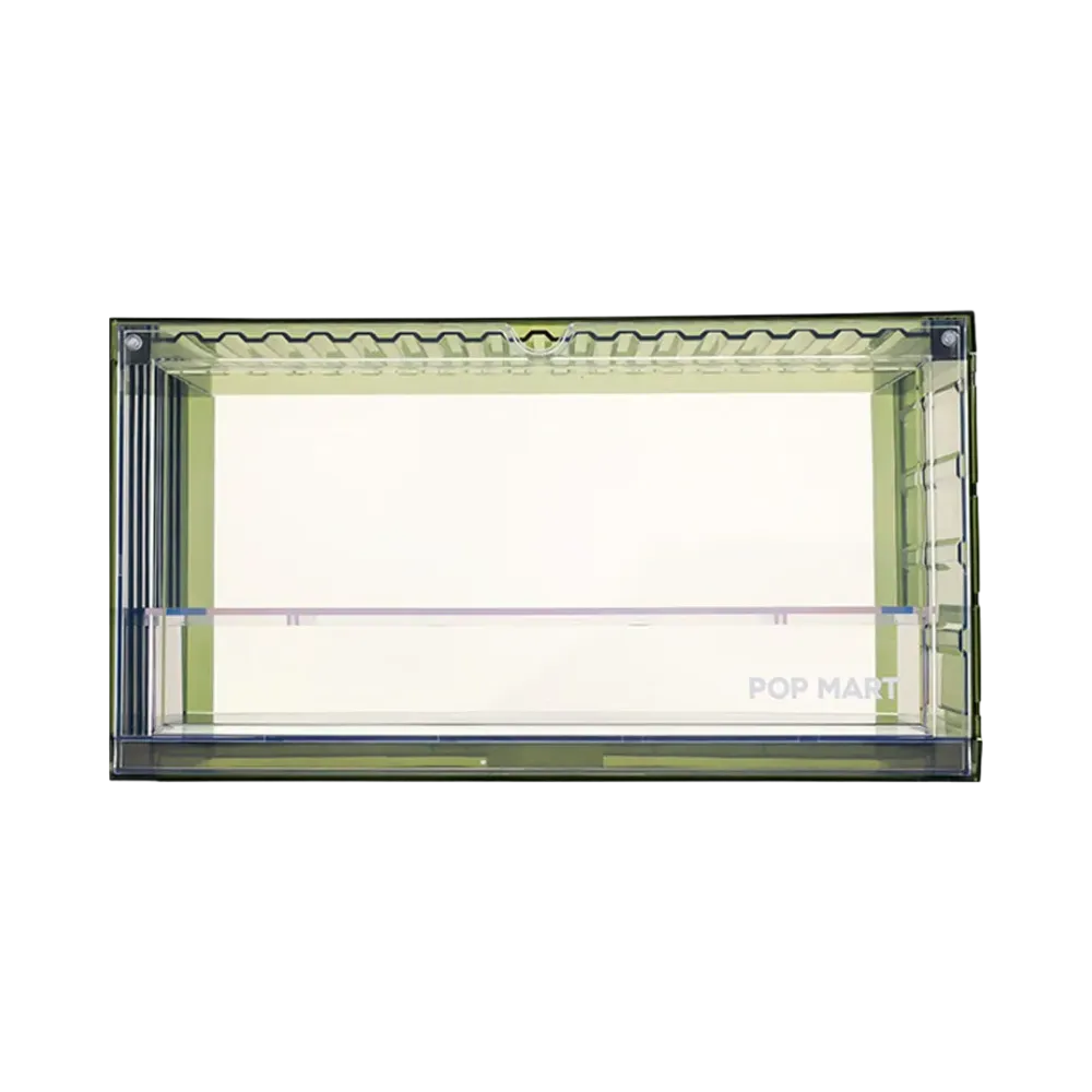 POP MART POP Container Box Clear Green (assembly type)