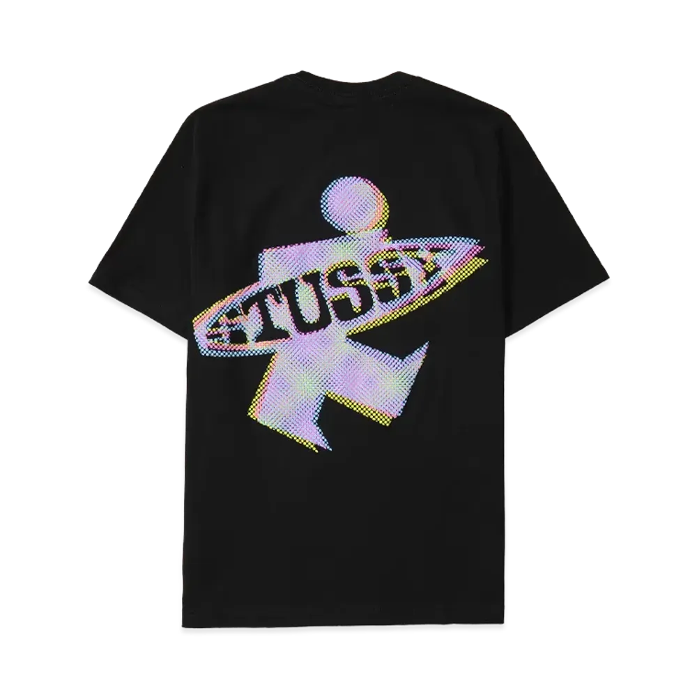 Stussy Dot Surf Puff Print Tee "Black"