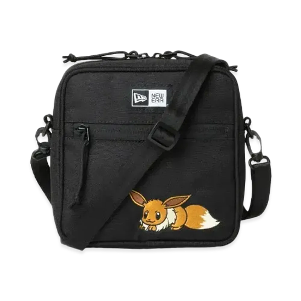 NEW ERA x Pokemon Square Shoulder Pouch 1.5L Eevee "Black"