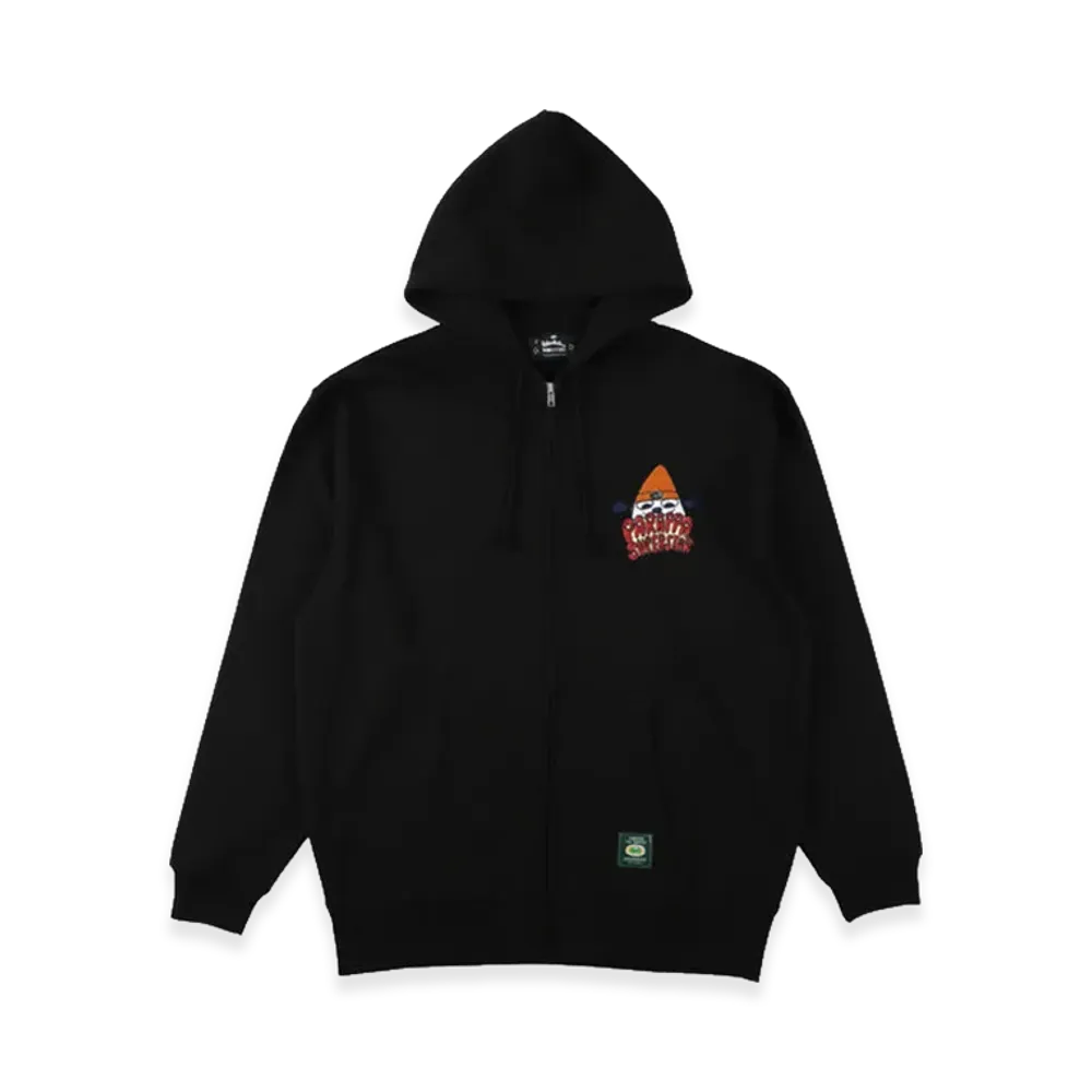 WIND AND SEA x Parappa The Rapper 96 Zip Up Hoodie "Black"