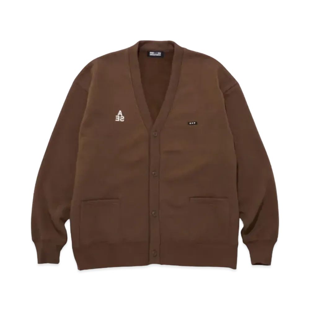 GOD SELECTION XXX x WIND AND SEA Cardigan GX-A23-WSCD-02 "Brown"