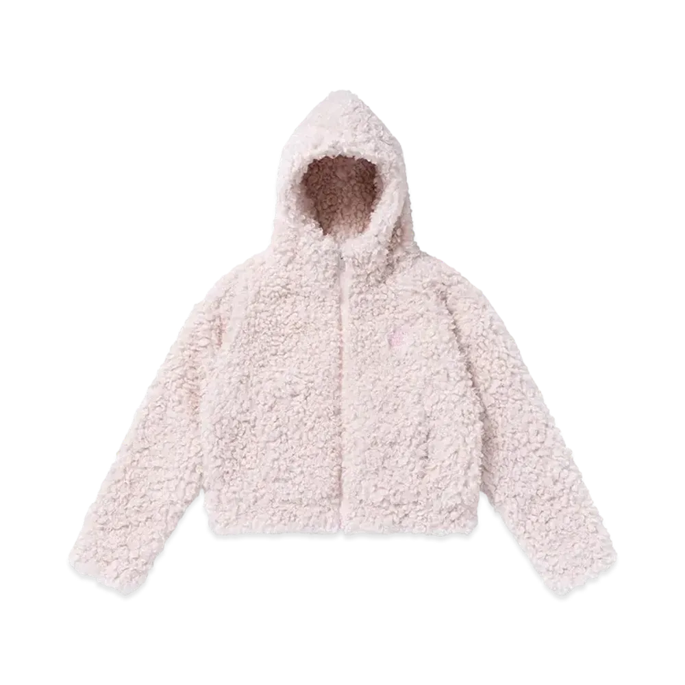 BlackEyePatch OG Label Boa Zip Hoodie "Light Pink"
