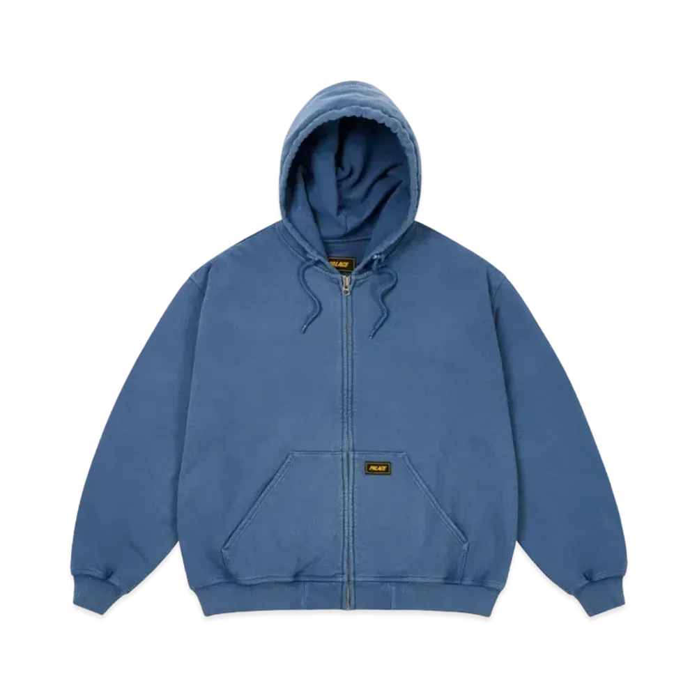 PALACE Triple Stitch Zip Hood Pigment "Navy"