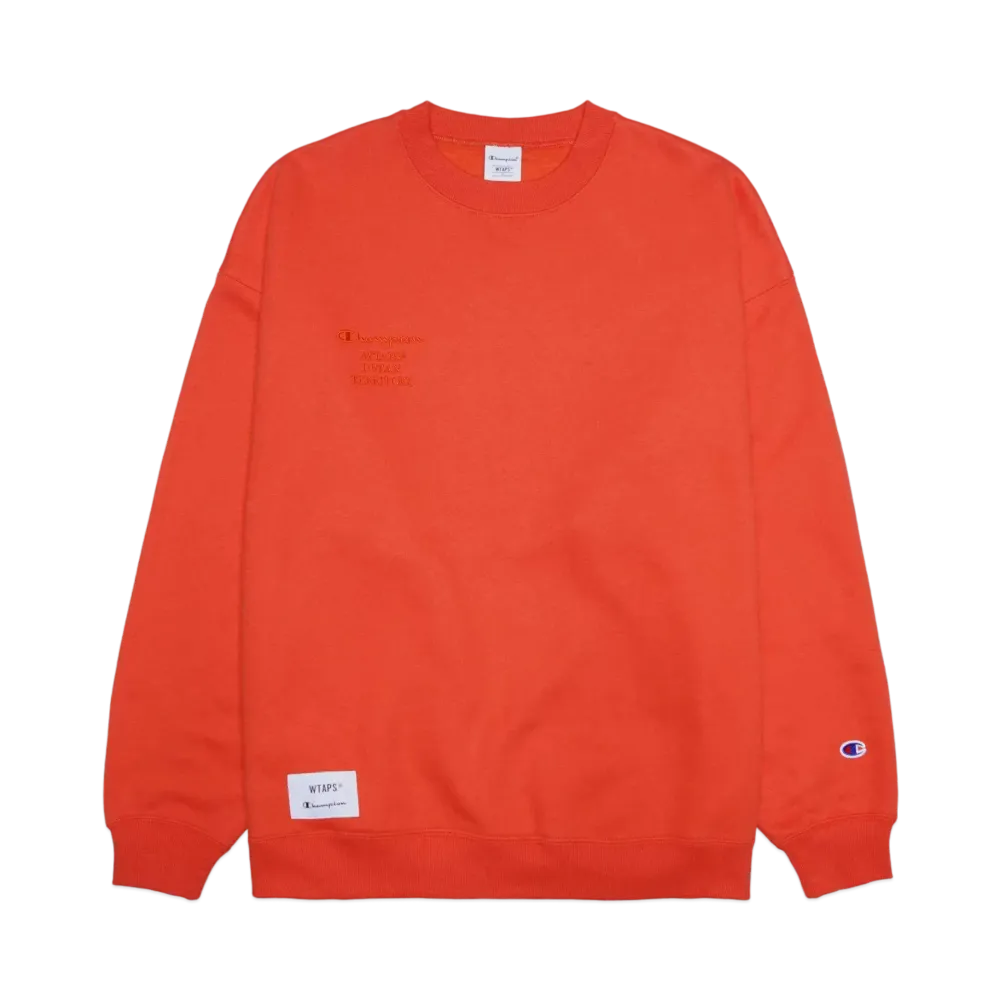 WTAPS x Champion Academy Crew Neck "Orange"