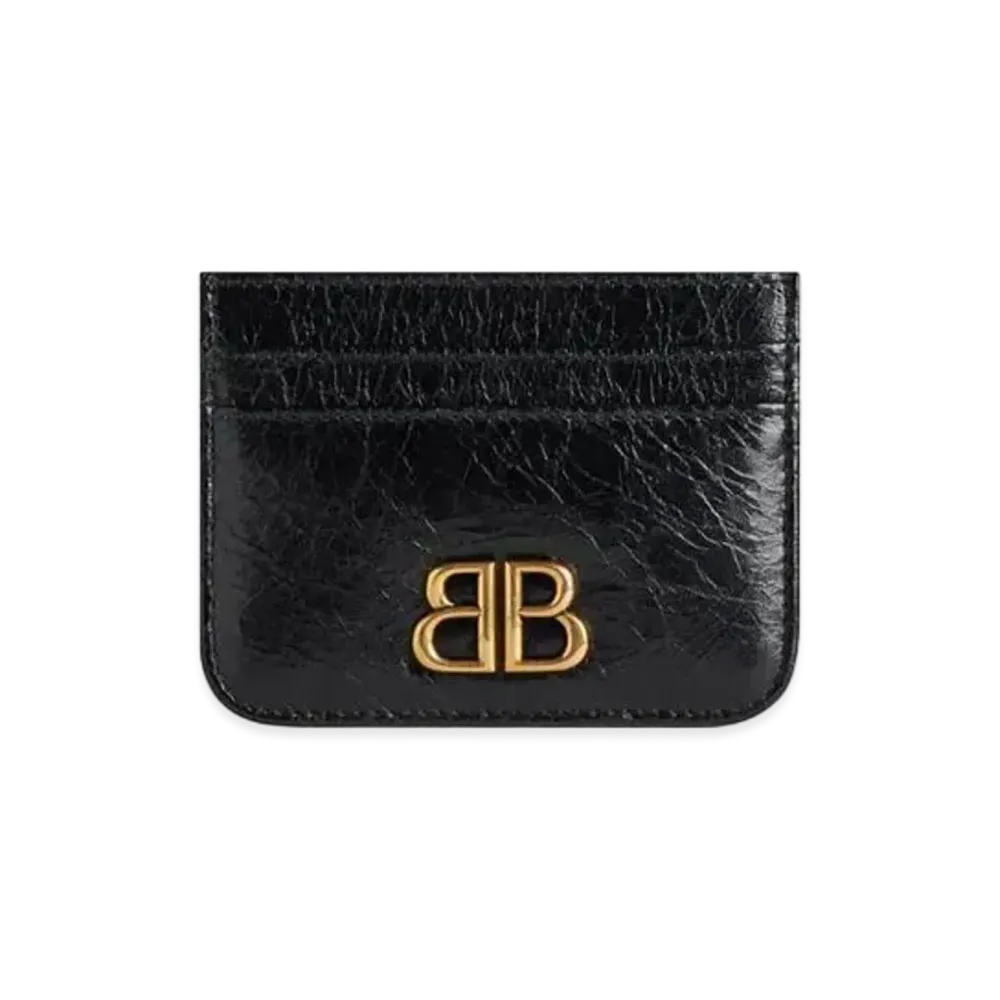 BALENCIAGA Monaco Card Holder "Black"