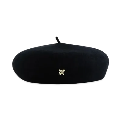 Aime Leon Dore Felted Wool Beret "Black"