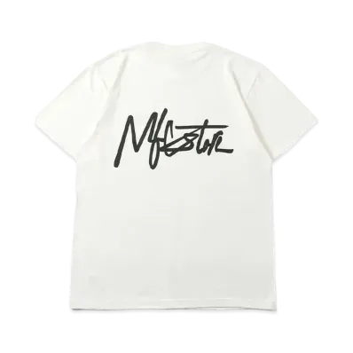 MFC STORE Script Logo S/S Tee "V.White"