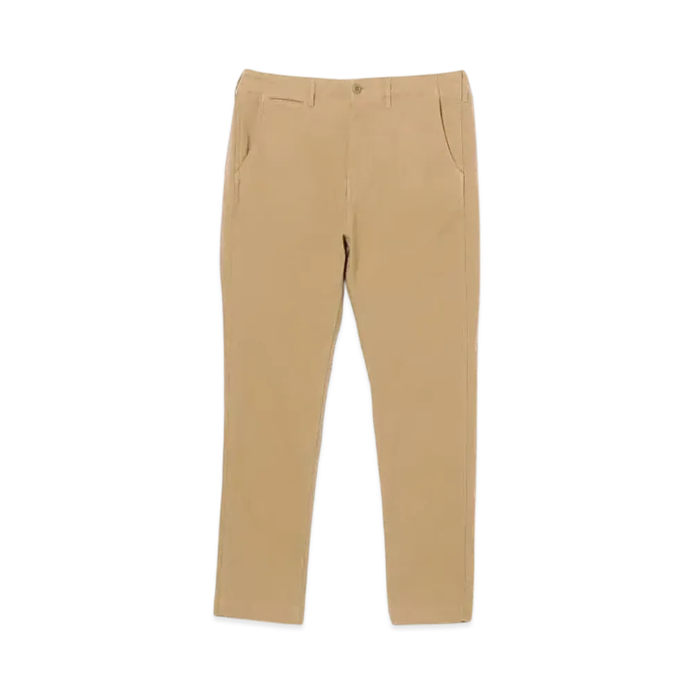 BEAMS Moleskin Stretch Tapered Pants "Beige"