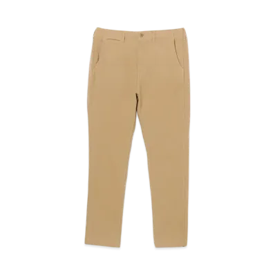 BEAMS Moleskin Stretch Tapered Pants "Beige"