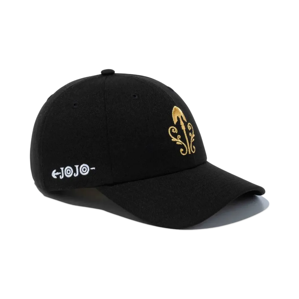 NEW ERA x JOJO'S BIZARRE ADVENTURE Golden Wind 9Forty Arrow Print Undervisor "Black"