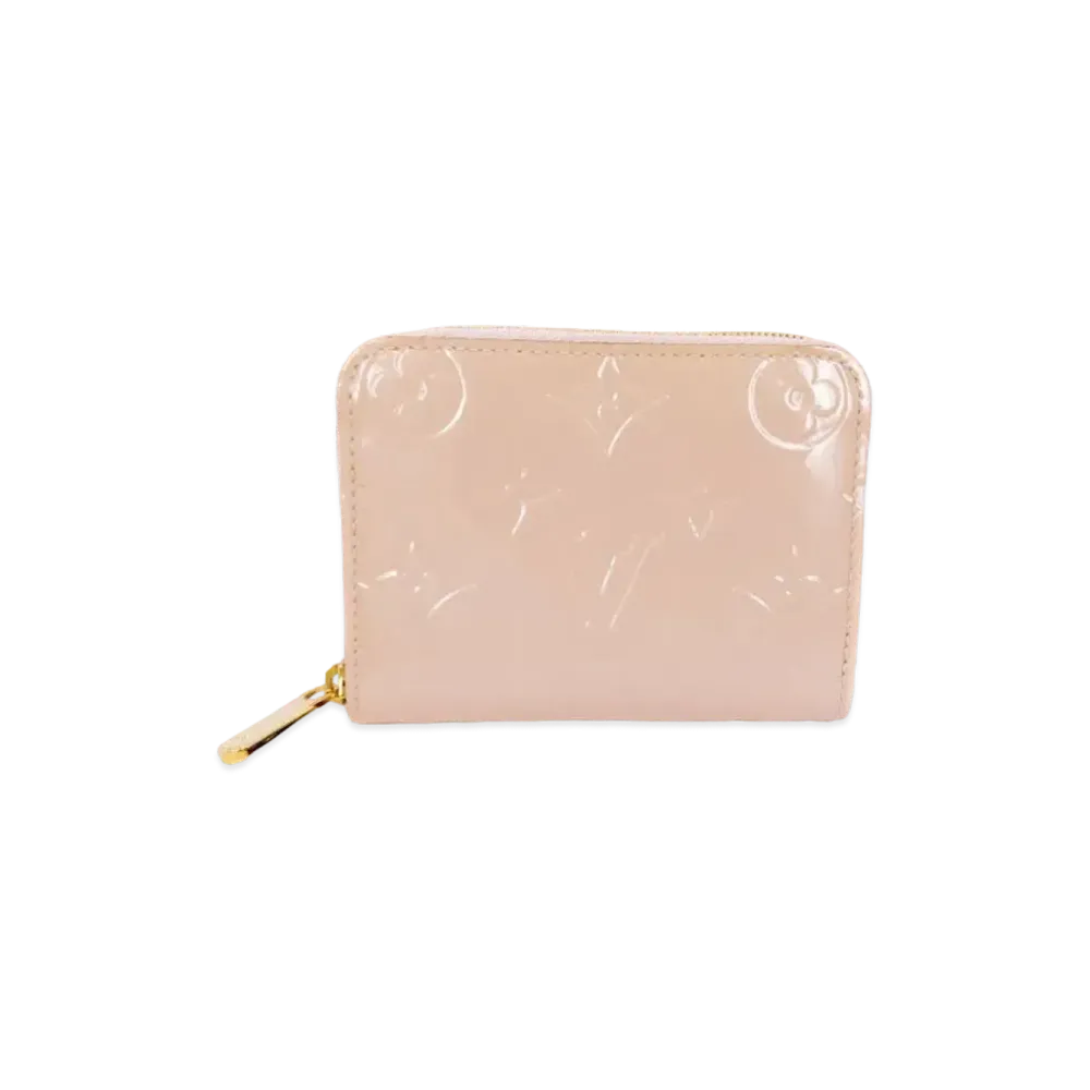 Louis Vuitton Zippy Coin Purse Vernis "Rose Angelique"