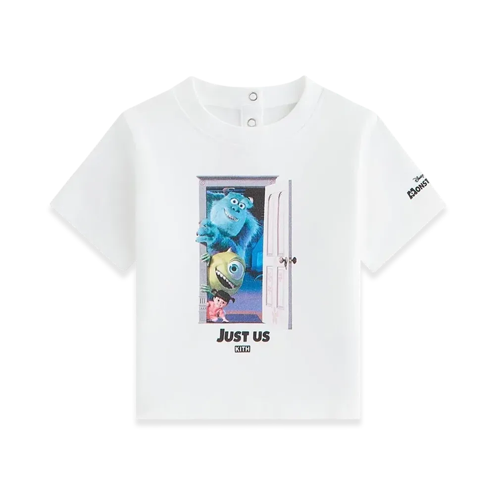Kith x Disney Pixar Baby Monsters Inc. Just Us Tee "White"