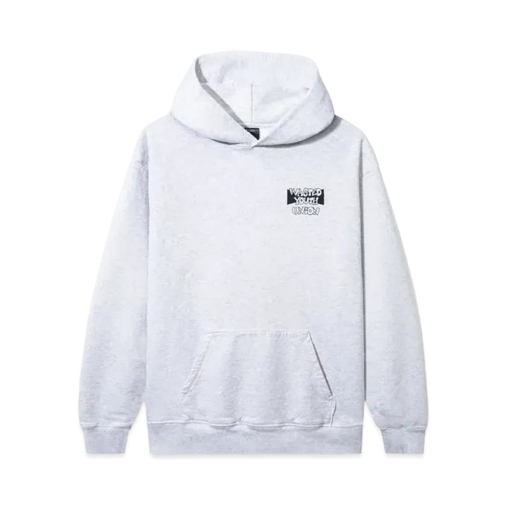 UNION OSAKA Wasted Youth Hoodie "Gray" / VERDY