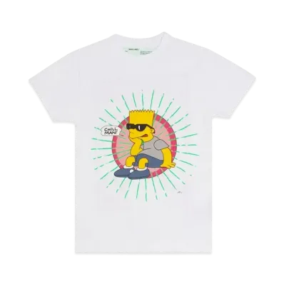 OFF-WHITE Bart Glasses T-Shirt "White"