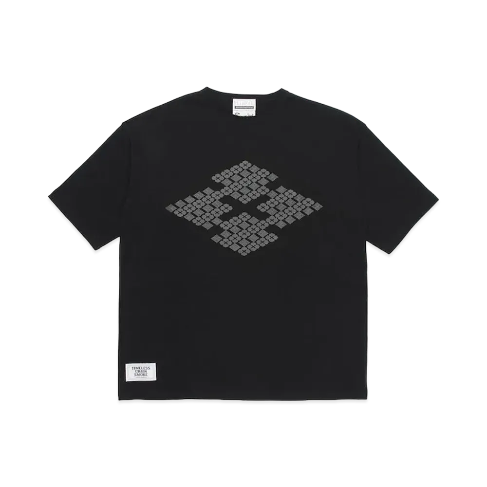 APHRODITEGANG Gakkin x Bud Spool Logo Print S/S Tee Type1 "Black"