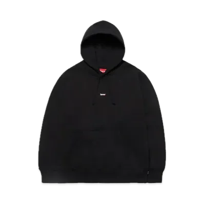 Supreme Underline Hooded Sweatshirt "Black"