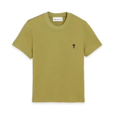 AMI PARIS Women's Tee "Sage Green"