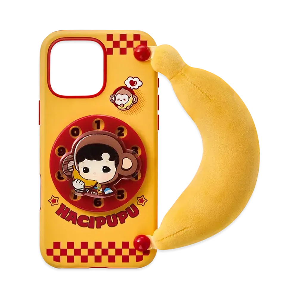 POP MART HACIPUPU Rolling Time Machine Series-Phone Case for iPhone 16 Pro