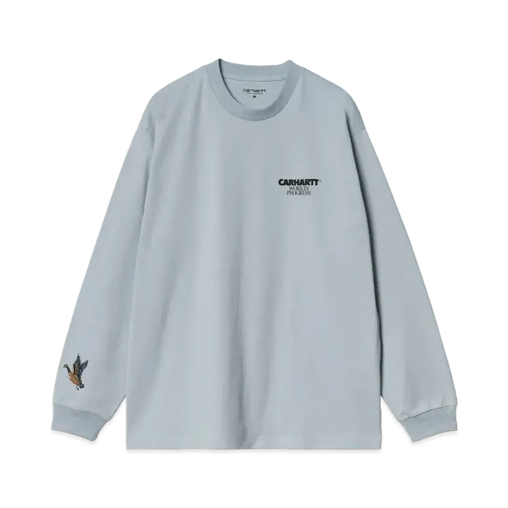 Carhartt WIP L/S Ducks T-Shirt "Misty Sky"