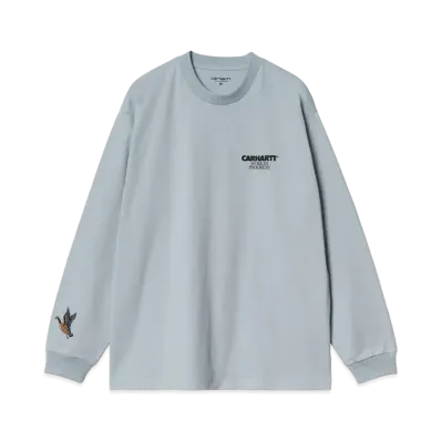 Carhartt WIP L/S Ducks T-Shirt "Misty Sky"