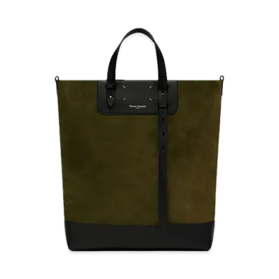 Maison Margiela Vertical Shopping Bag "Khaki"