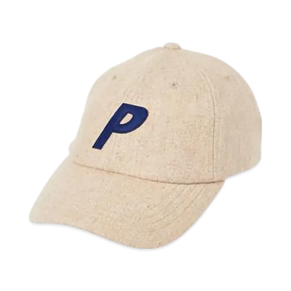 PALACE P Wool 6-Panel "Stone"