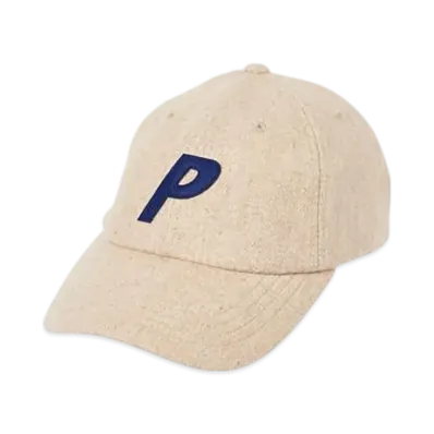 PALACE P Wool 6-Panel "Stone"