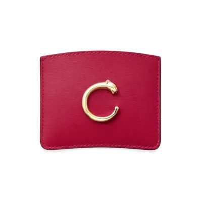 Cartier Simple Card Holder, Panthere de Cartier "Cherry Red"