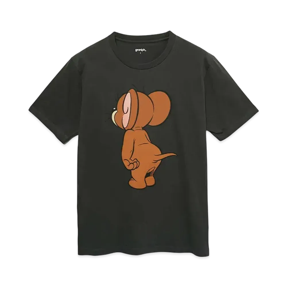 graniph x Tom and Jerry Back Of Jerry T-Shirt "Sumikuro"