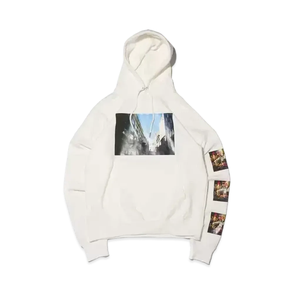 atmos pink x Jewelty Photo Hoodie "Offwhite"