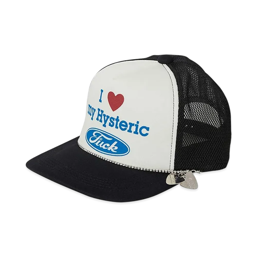 HYSTERIC GLAMOUR My Hysteric Mesh Cap "Black"