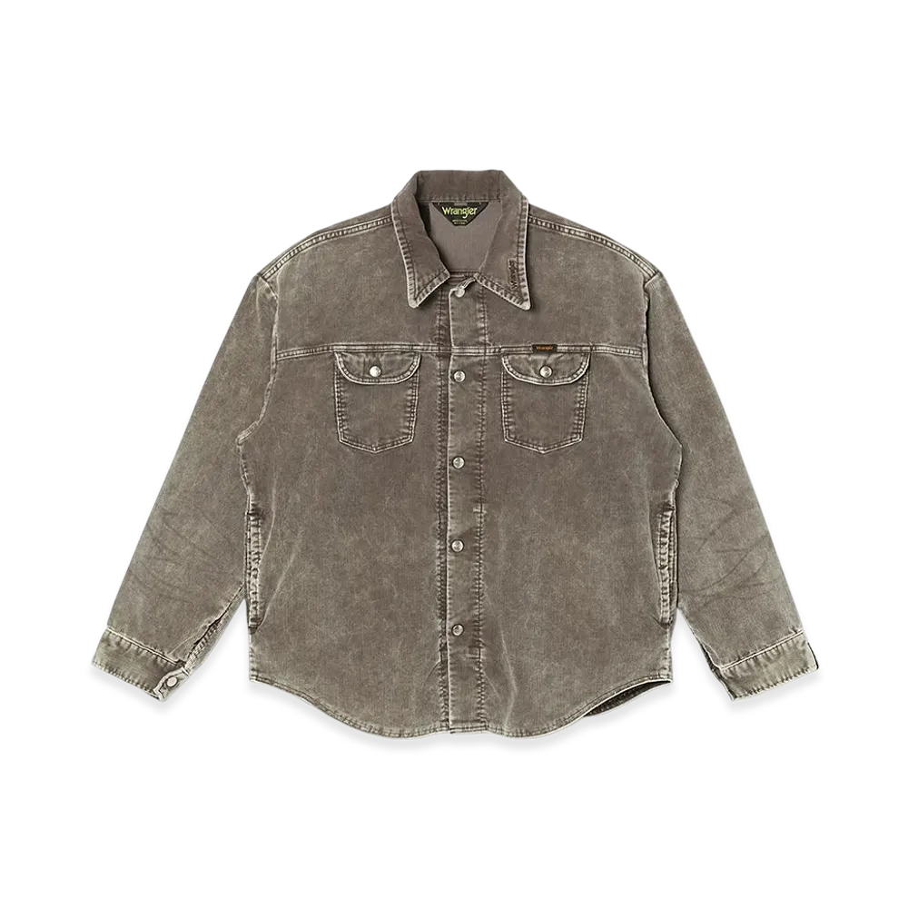 N.HOOLYWOOD COMPILE x Wrangler Shirt "Brown"