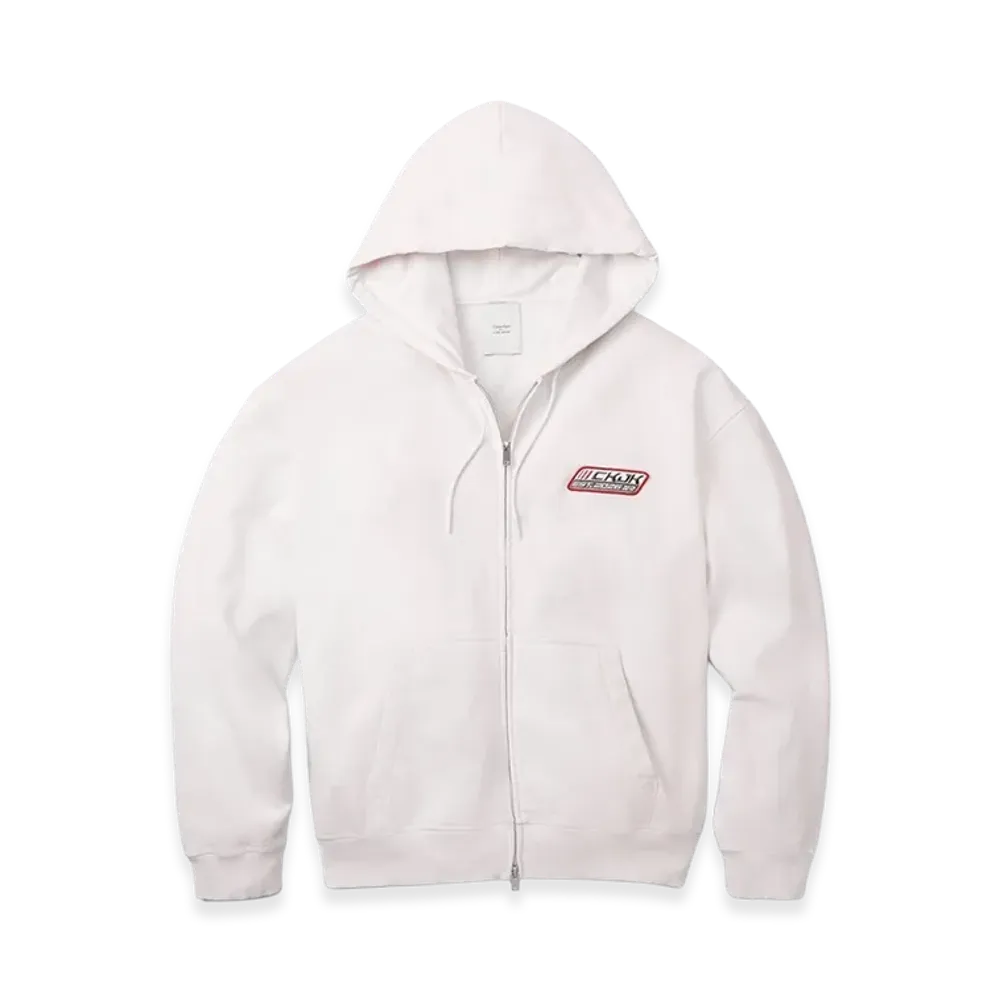 Calvin Klein x Jung Kook of BTS Terry Relaxed Hoodie "Lily White"