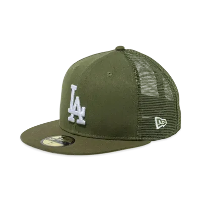 NEW ERA 59Fifty Tracker Los Angeles Dodgers "New Olive"