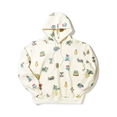 Champion x Angelo Baque Hooded Sweatshirt "Off White"