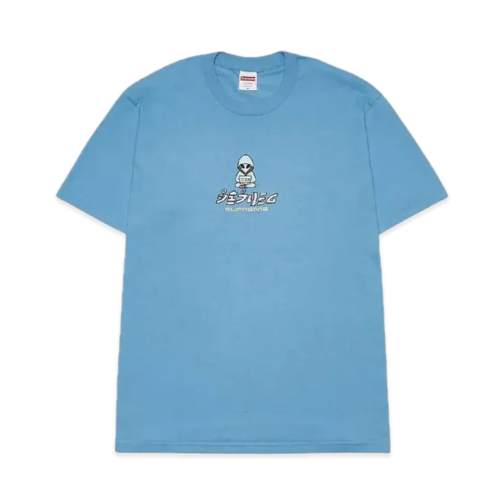シュプリーム エイリアン Tシャツ "ライト スレート"