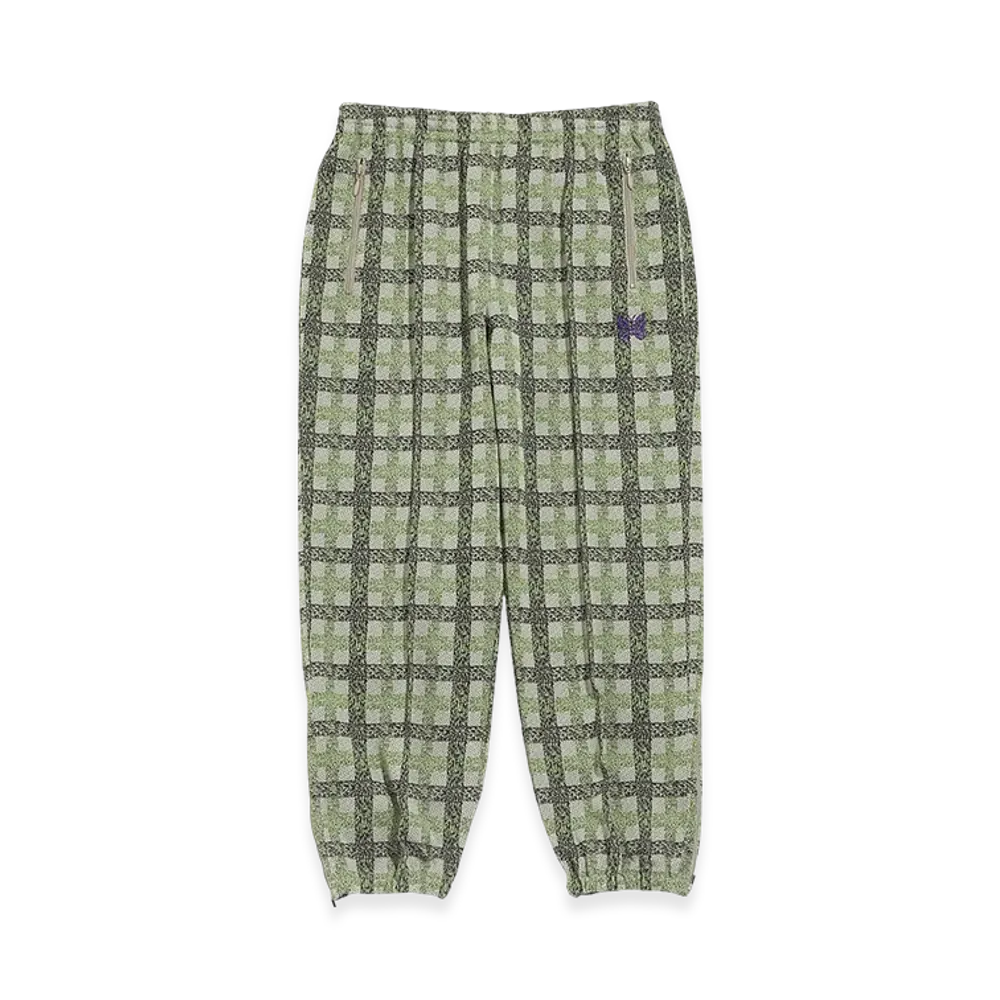 NEEDLES Zipped Track Pant - Poly JQ. "Plaid"