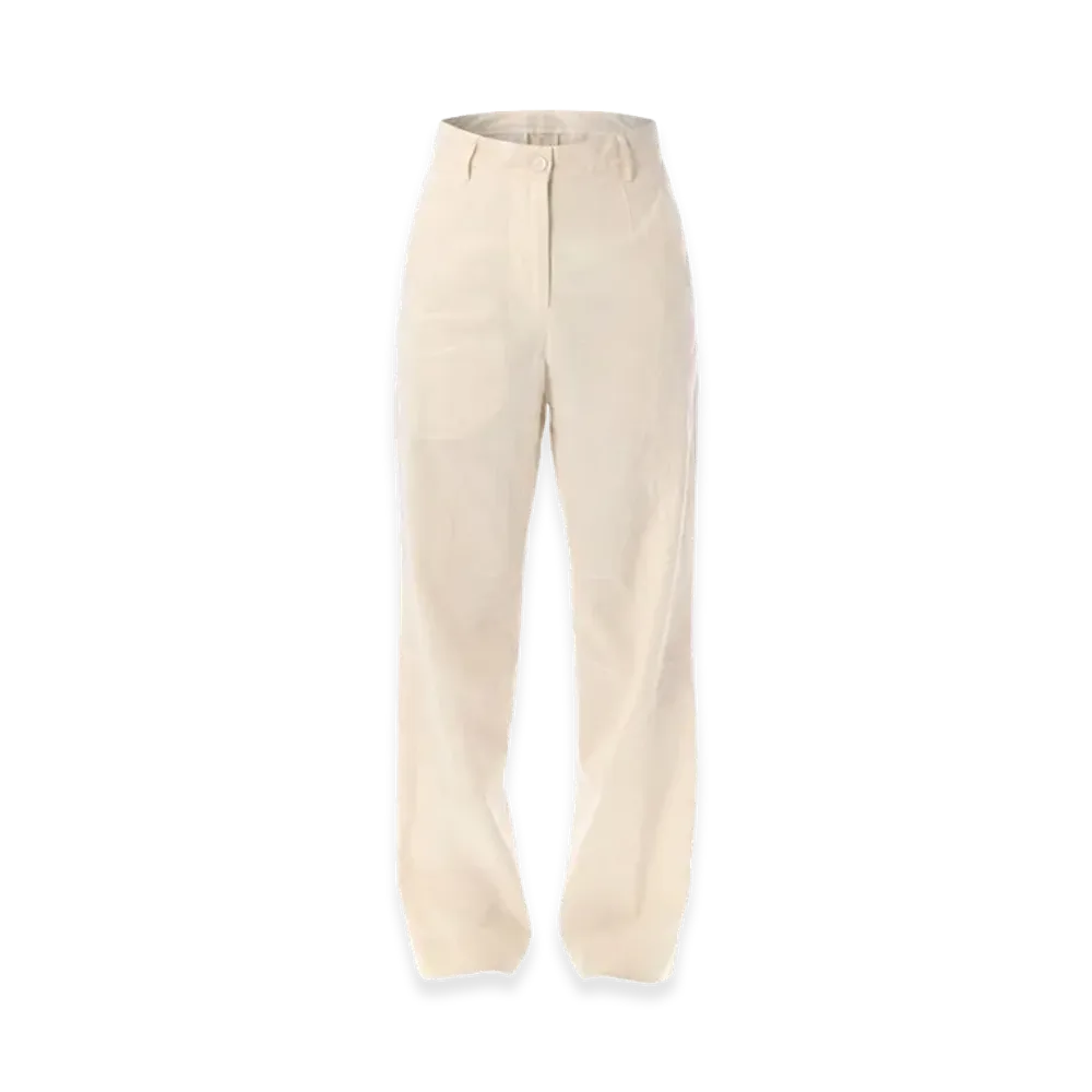 DRIES VAN NOTEN Women's Trousers "Beige"