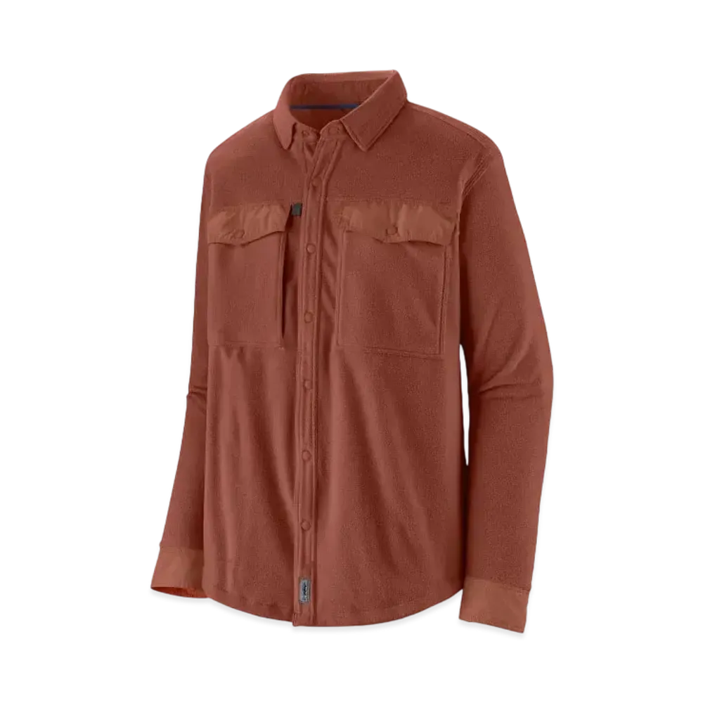 Patagonia Men's Long Sleeve Early Rise Snap Shirt "Red"