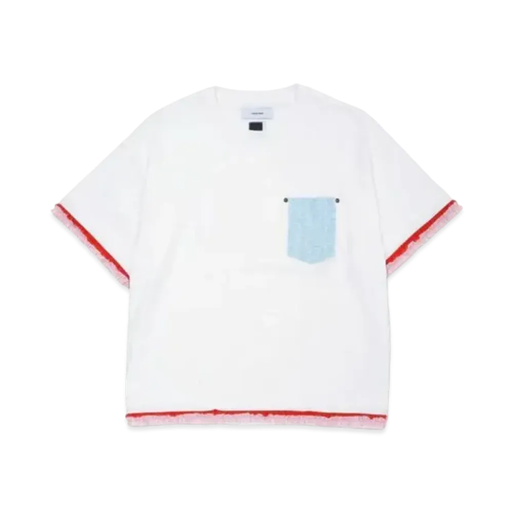 FACETASM Frill Tee "White"