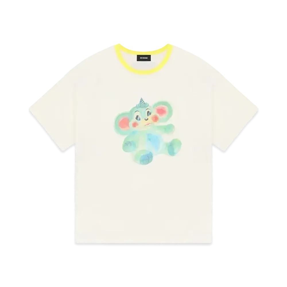 WE11DONE Monster T-shirt "Yellow"