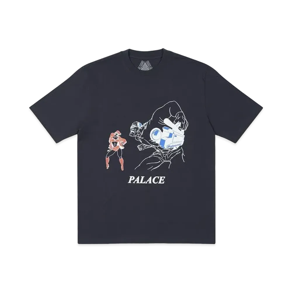 PALACE P-SONIC T-SHIRT "Navy"