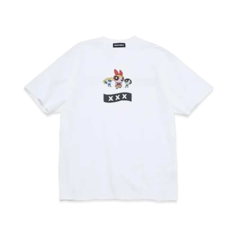 GOD SELECTION XXX x The Powerpuff Girls T-shirt GX-S24-11PPST-01の