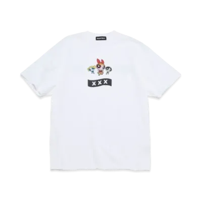 GOD SELECTION XXX x The Powerpuff Girls T-shirt GX-S24-11PPST-01