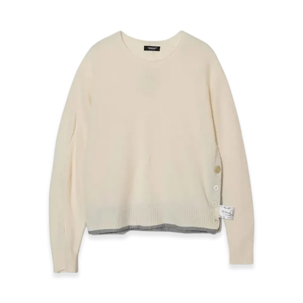 UNDERCOVER Wool Yak Knit Pullover "Ivory"