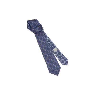 BVLGARI Double Tie "Blue"
