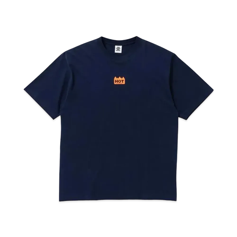 BlackEyePatch HOT LABEL TEE "Navy"