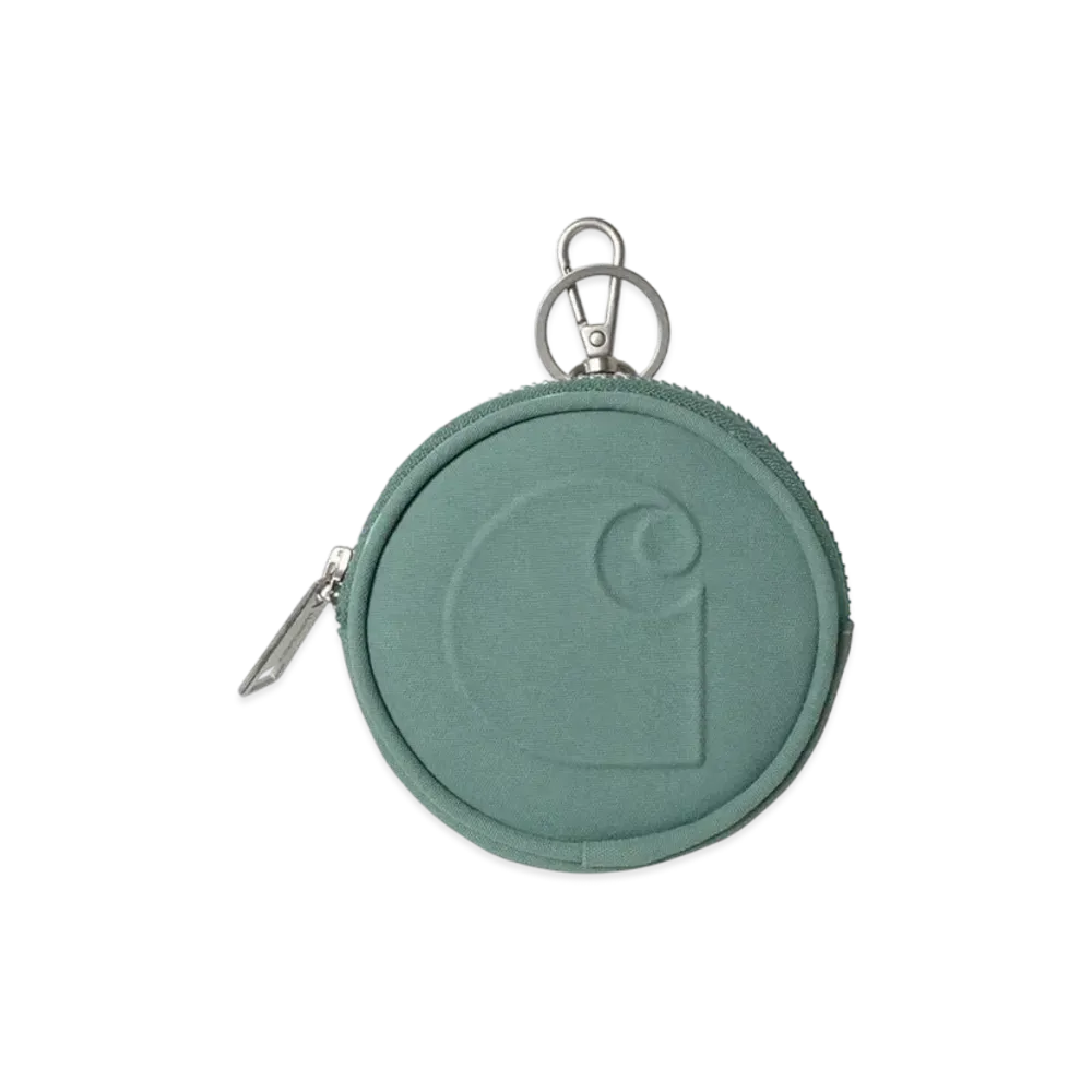 Carhartt WIP Clarton Zip Wallet "Silver Pine"